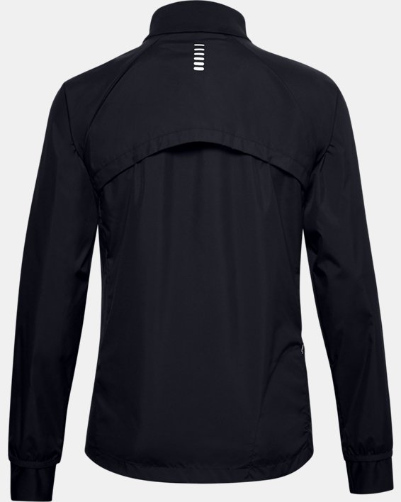 Damen UA Run Insulate Hybrid Jacke, Black, pdpMainDesktop image number 6
